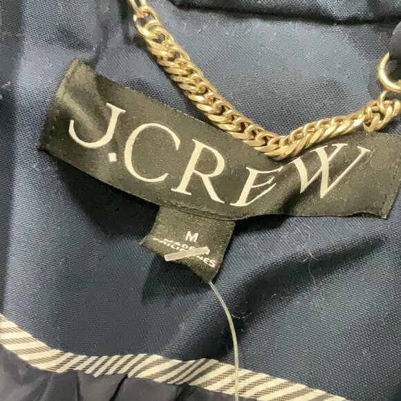 π¨ 50% OFF BUNDLES! ENDS 12/7 π¨ NWT J.Crew Navy Trenchcoat - Picture 7 of 11